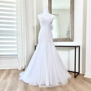 New Wedding Dress White Mermaid
